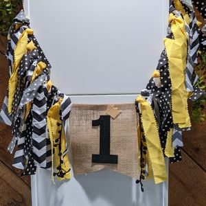 First birthday banner